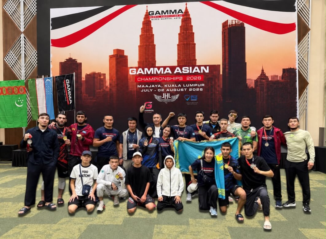 Команда Казахстана на GAMMA Asian Championships 2026